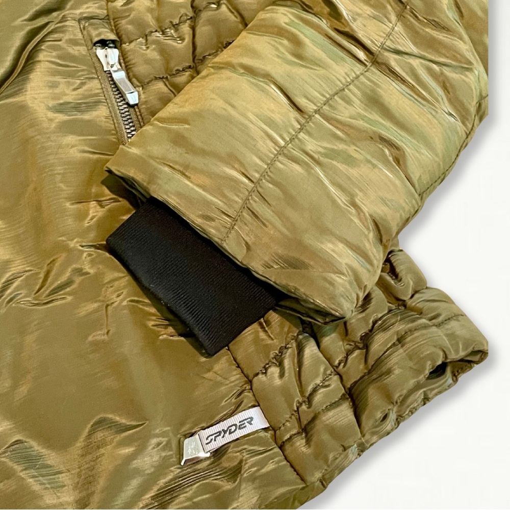 Spyder Women Jacket Primaloft Down Puffer Ski Coat in Green Women’s Size XS - Picture 7 of 16